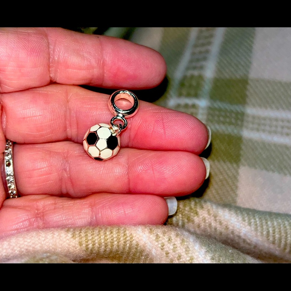 Soccer ball charm